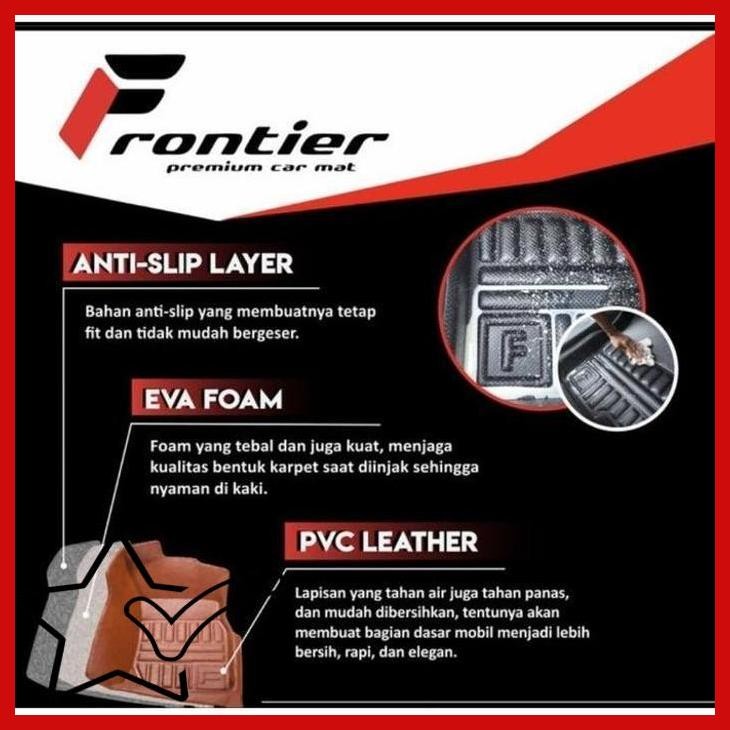 [MGO] KARPET 5D FRONTIER CLASSIC BLACK INNOVA VENTURER