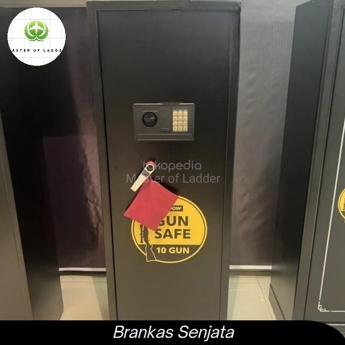 BEBAS ONGKIR - Krisbow Brankas Senjata Lemari Besi SENAPAN Gun Safe Besar