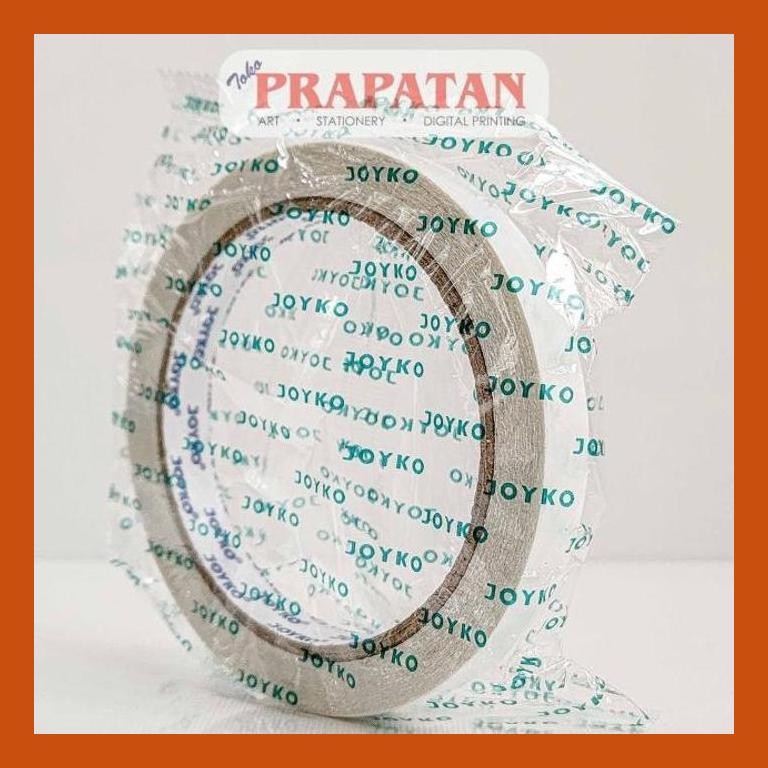 

[ PERALATAN LUKIS / GAMBAR ] DOUBLE TAPE JOYKO 12MM PACKING AMAN