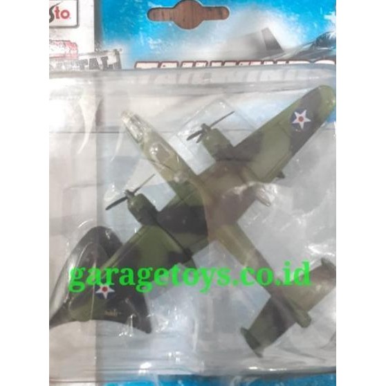 Maisto Tailwinds Diecast Miniatur Pesawat B25 Mitchell