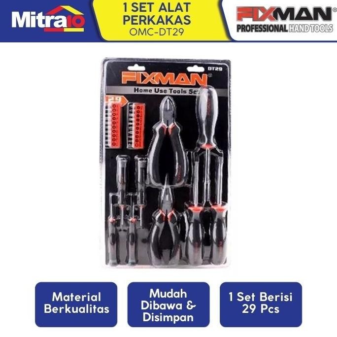 DISKON Fixman Omc DT29 Home Use Tools Set 29 Pcs