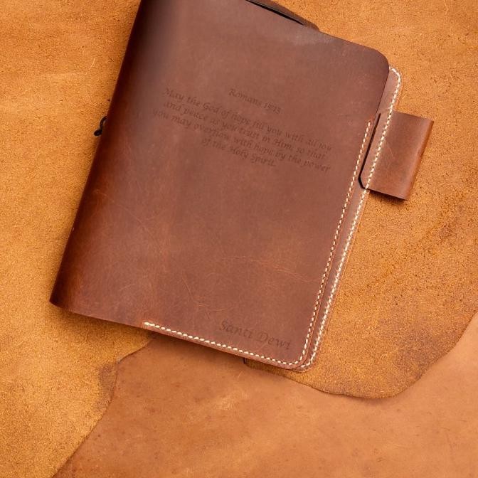 

Notebook Kulit Asli/ Binder Custom Handmade Original Dan Terpercaya