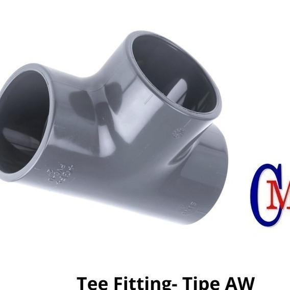 Tee Pvc Aw 10 Inch Cm / Fitting Pipa Pvc / Fitting Pvc / Tee Aw