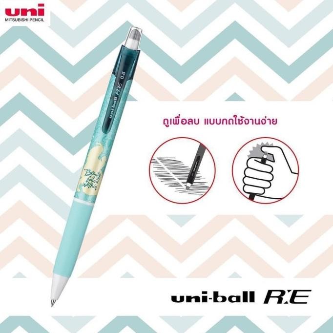 

Pulpen Hantu Uniball Re Disney Open Clip New Urn-355D-05