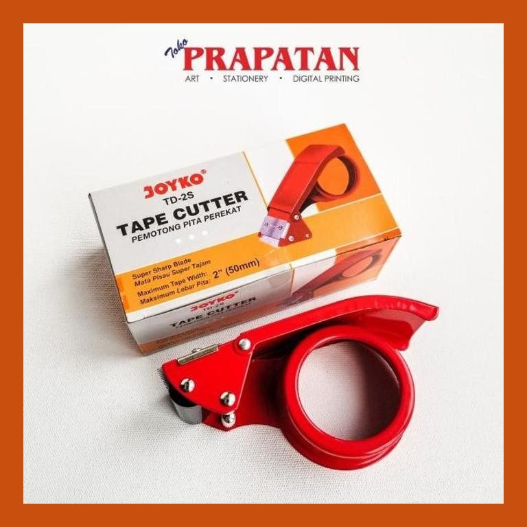 

[ PERALATAN LUKIS / GAMBAR ] TAPE DISPENSER / TAPE CUTTER JOYKO TD-2S PACKING AMAN