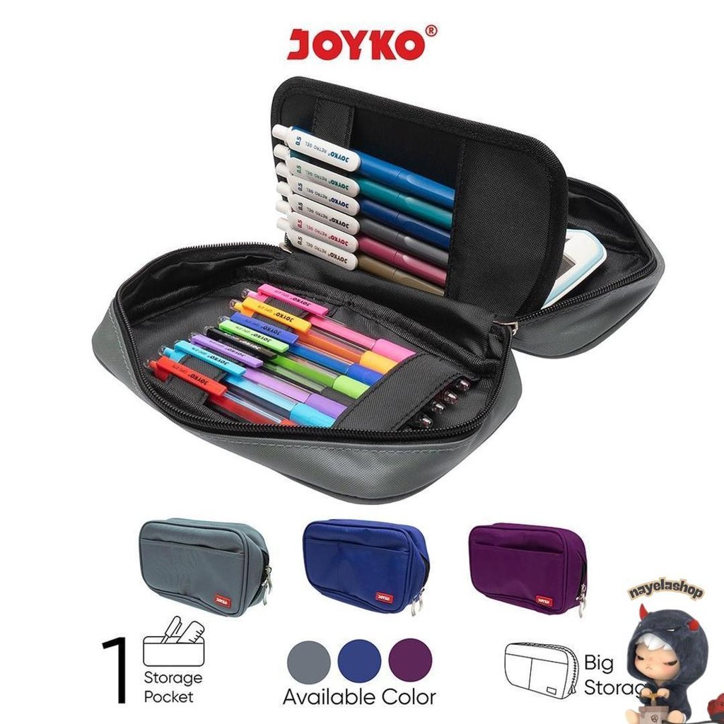 

Kotak Tempat Pensil Pencil Case Joyko Pc-5008 Kilat