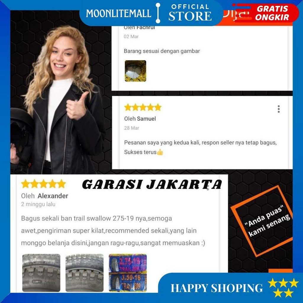 Ban Luar Motor Ring 19 275 Ban Trail Tahu Ring 19 275 Swallow Klx Crf Cod