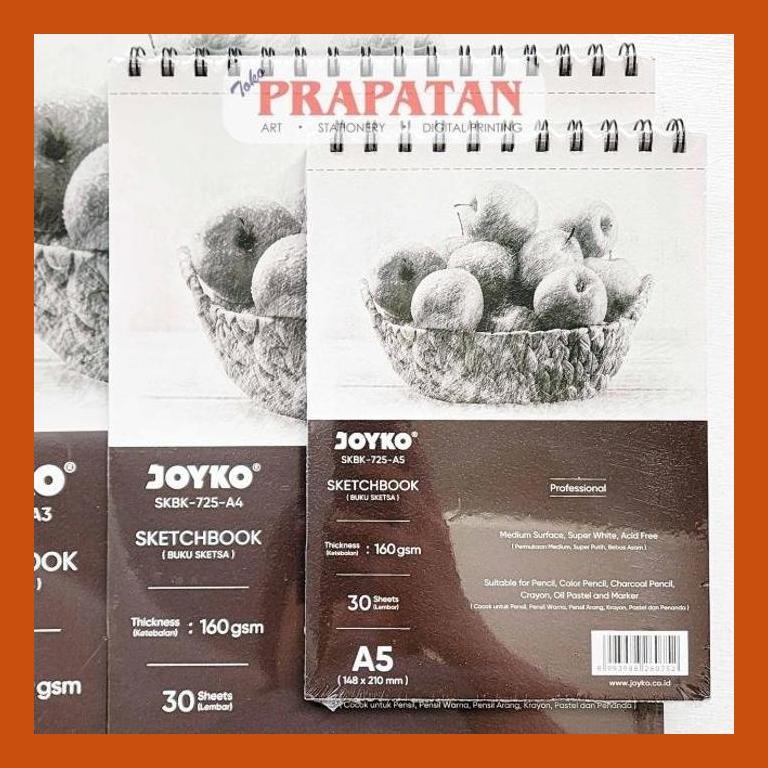 

[ PERALATAN LUKIS / GAMBAR ] JOYKO SPIRAL SKETCHBOOK SKBK-725 | BUKU GAMBAR COD