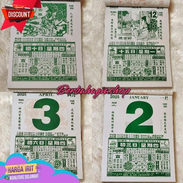 

TRENDING KALENDER CHINESE SOBEK HARIAN TAHUN BARU ULAR 2025 HONGKONG CHINA UKURAN SEDANG / CALENDER CINA ROBEK HONG KONG MANDARIN NEW YEAR