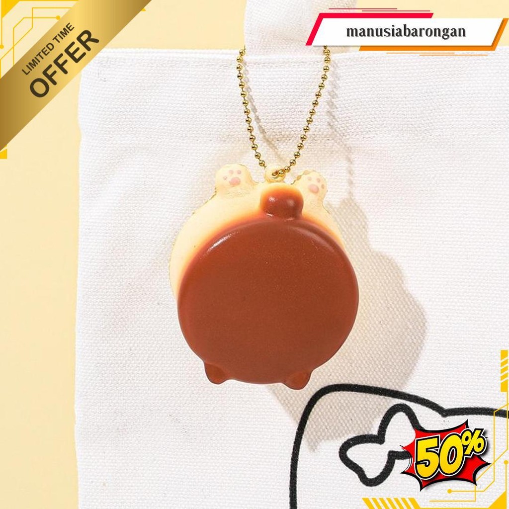 Squishy Puppy Pancake Jumbo Dan Mini Super Cute Super Wangi Soft Slow Rising Good Quality [ Ready ] 