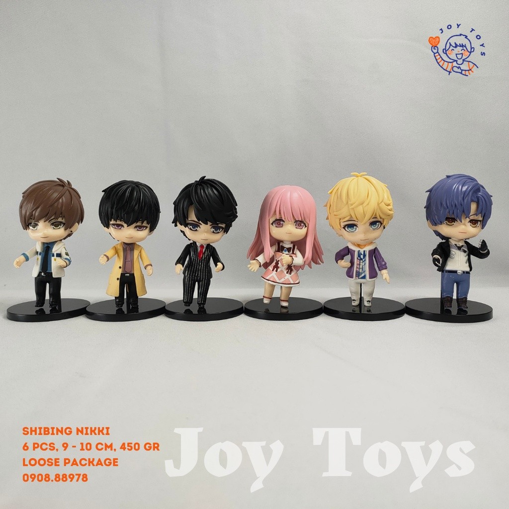 SHINING NIKKI 6 PCS FIGURINE