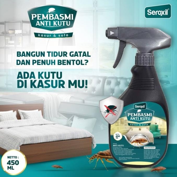 Seroxil Obat Pembasmi Kutu Kasur Anti Kutu Busuk Tungau Kasur Sofa
