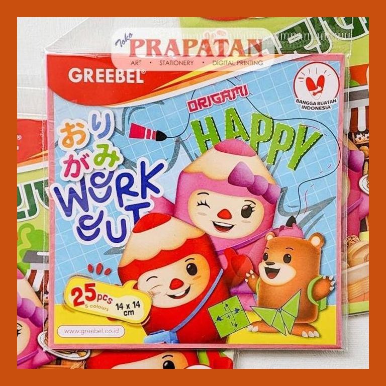 

[ PERALATAN LUKIS / GAMBAR ] KERTAS ORIGAMI GREEBEL | ORIGAMI PAPER GOOD QUALITY