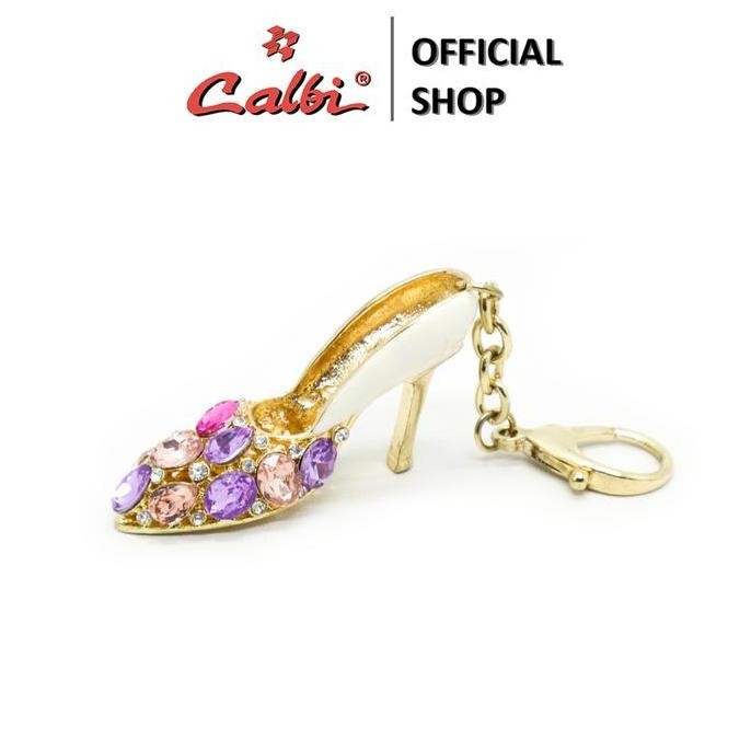 Sandal Wanita Remaja Kekinian Terbaru 2025 Gantungan Kunci Heels Permata