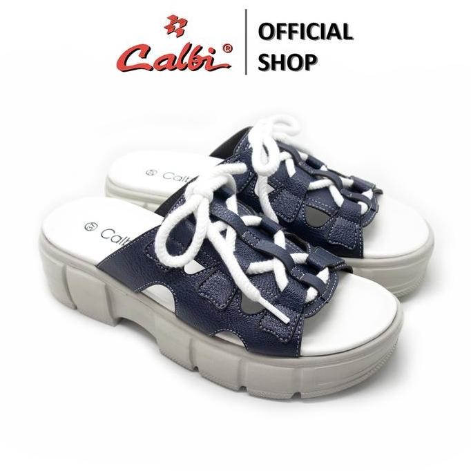 Sandal Wanita Remaja Kekinian Terbaru 2025 Sandal Sepatu Slip On Wanita - Hnb 536