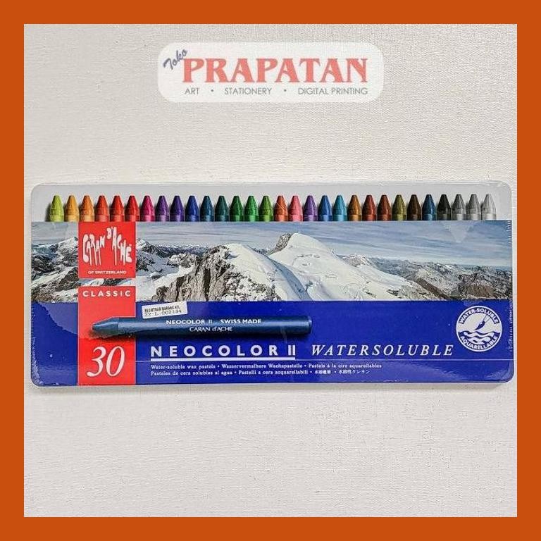 

[ PERALATAN LUKIS / GAMBAR ] CRAYON CARANDACHE NEO COLOR 2 (30 WARNA) PACKING AMAN