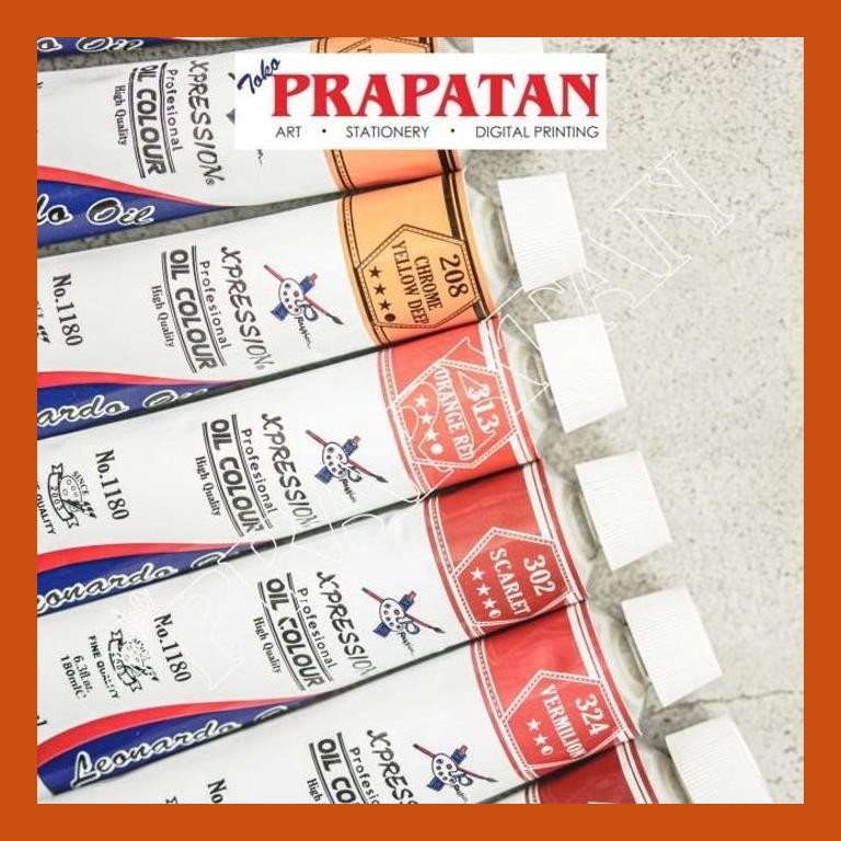 

[ PERALATAN LUKIS / GAMBAR ] XPRESSION OIL COLOUR 180ML / CAT MINYAK XPRESSION 180ML PACKING AMAN
