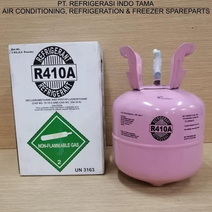 Freon Ac / Freon Refrigerant R 410A - 3Kg Original Dan Terpercaya