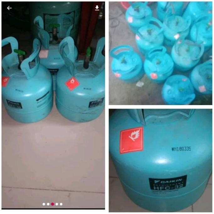 Freon Ac R32 Isi 2 Kg R 32 Tabung Kecil,Limit Stok Original Dan Terpercaya