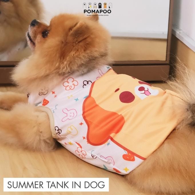 POMAPOO - Baju Kucing dan Baju Anjing Summer Tank