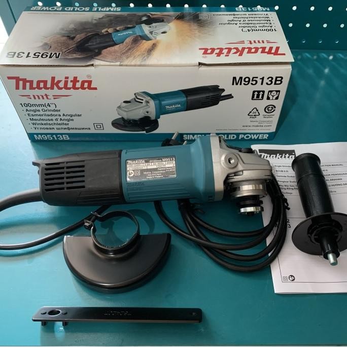 Mesin Gerinda Gurinda Tangan Angle Grinder Makita M9513B M 9513B Original Dan Terpercaya