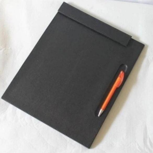 

Leather Notepad A4 Alas Meeting Hotel Kantor Stationary Kertas