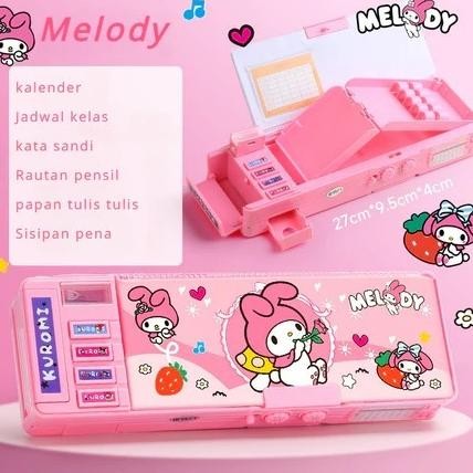 

Ik69 ZoriesKotak Pensil Anak Perempuan Kotak Pensil Kuromi Kotak Pensil Multifungsi Cinnamoroll Kotak Alat Tulis Multifungsi Kunci Kode Perempuan Pensil Sanrio Dua Sisi Bernilai Tinggi Kapasitas Besar
