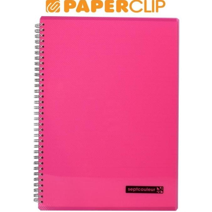 

NOTEBOOK A4 MARUMAN SEPTCOULEUR N570A/B-08 SPIRAL PINK