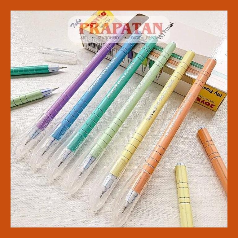 

[ PERALATAN LUKIS / GAMBAR ] PENA JOYKO MY PASTEL BALL PEN BP-336 COD
