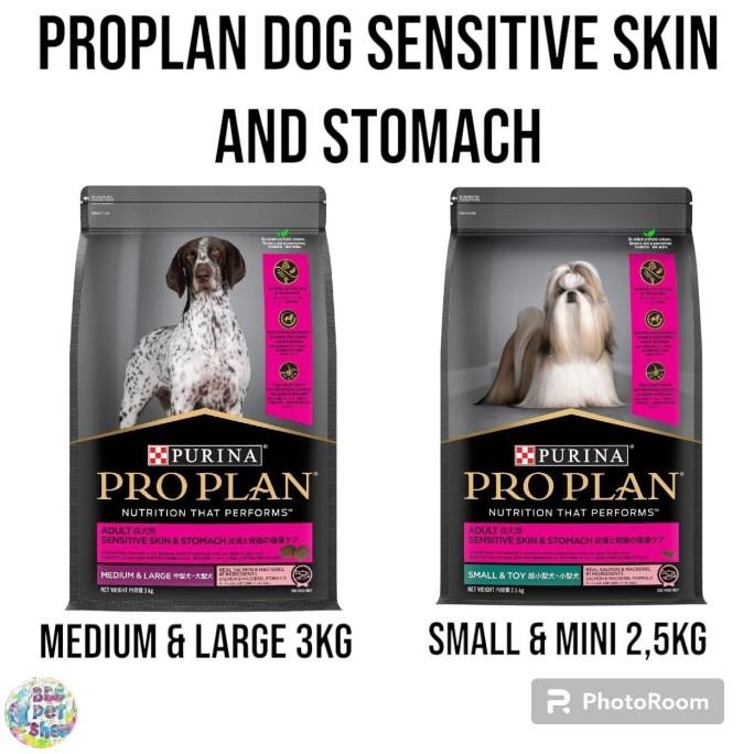 TERMURAH - PROPLAN SENSITIVE SKIN AND STOMACH FOR ADULT DOG / PROPLAN OPTIRESTORE