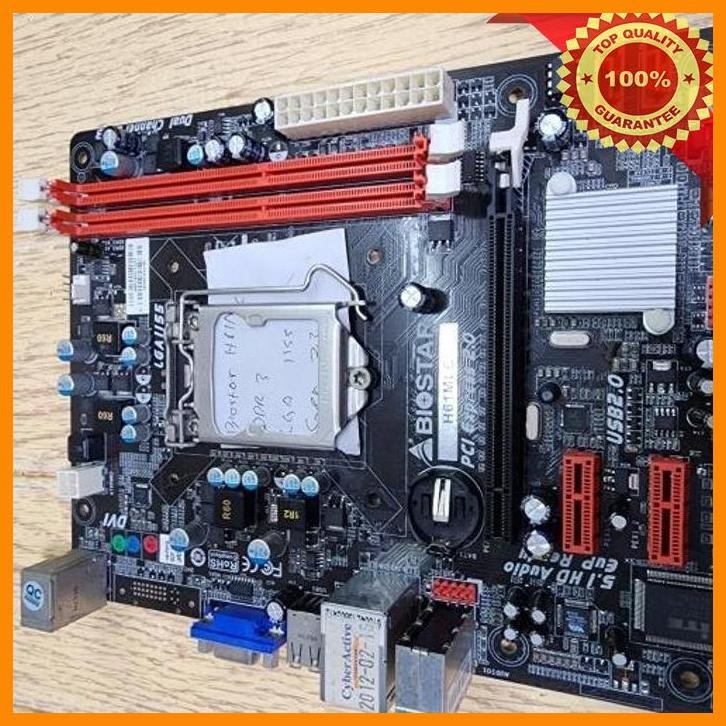 [snc] motherboard asrock h61mlc 1155 gen2/3 no back panel