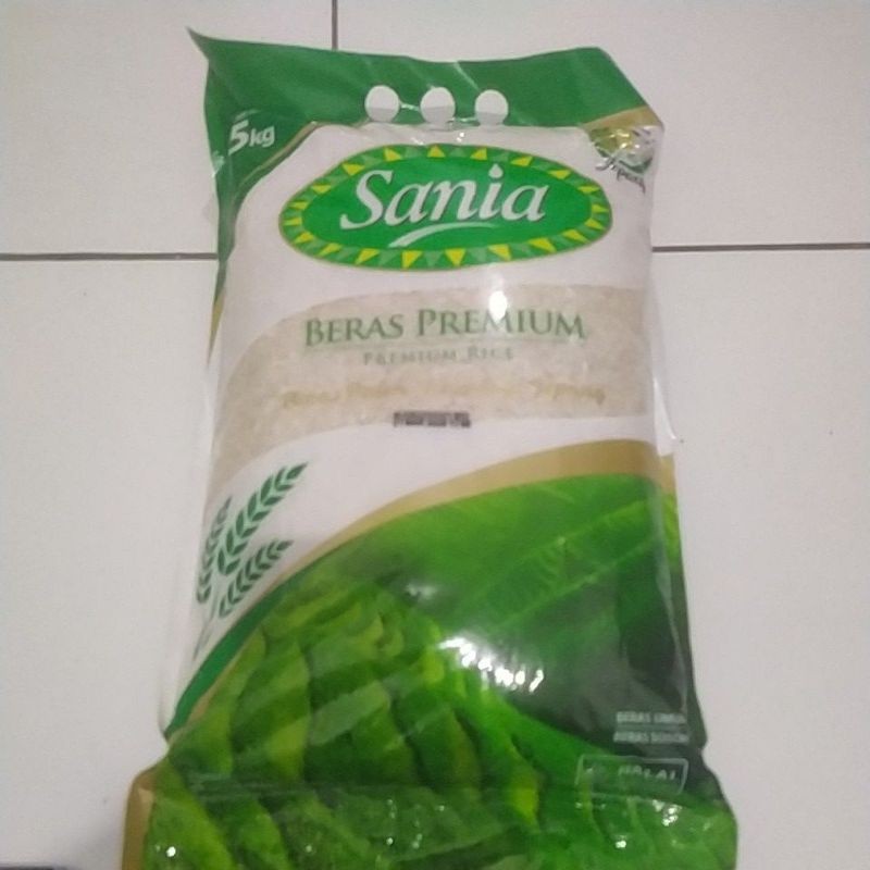

Beras Sania premium 5kg 5 bag