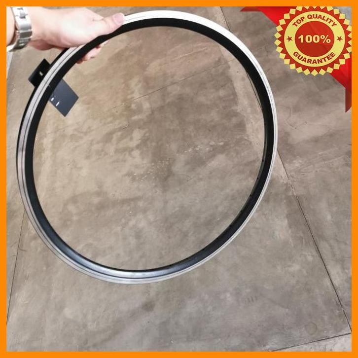 [TRE] VELG 24INCH 36HOLE DOUBLE WALL ALLOY PENTIL MOTOR AV U BRAKE V BRAKE