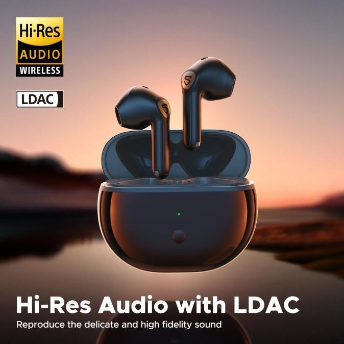 Murah Soundpeats Air3 Deluxe Hs Bluetooth 5.2 Earphone Ldac Hi Res Audio