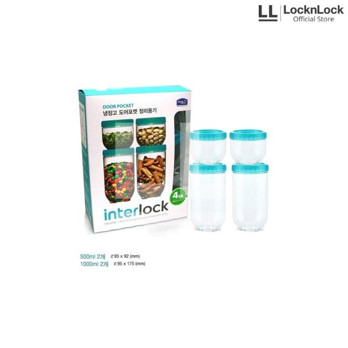 

LocknLock - Toples Interlock Set 4PCS (INL301S3)