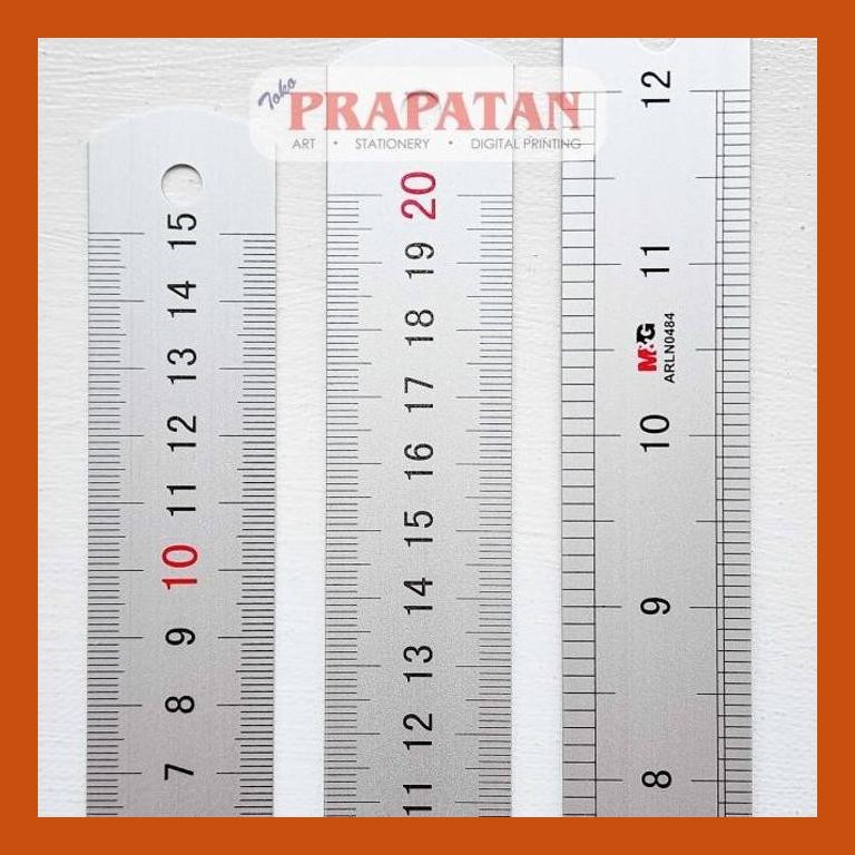 

[ PERALATAN LUKIS / GAMBAR ] PENGGARIS ALUMUNIUM M&G ARLN0483 | ALUMUNIUM RULER PACKING AMAN