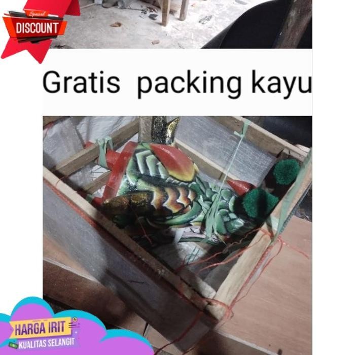 FLASH SALE BARONGAN DEVIL ANAK (KAYU) MATA NYALA |RAMPAK BARONG| DEVILAN ANAK