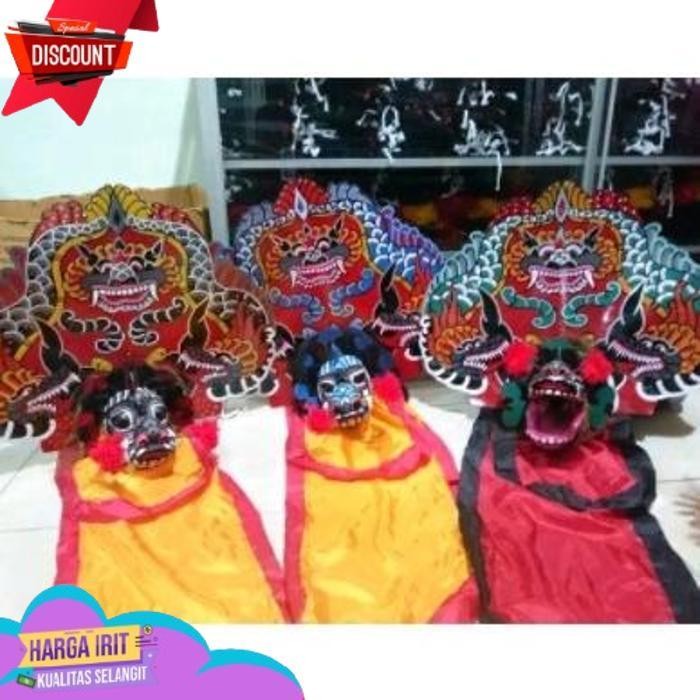 FLASH SALE BARONGAN PLIPIT PECUT BARONGAN ANAK2 BARONGAN SPON FULL SET, CAPLOKAN SPON, SETELAN BAJU 