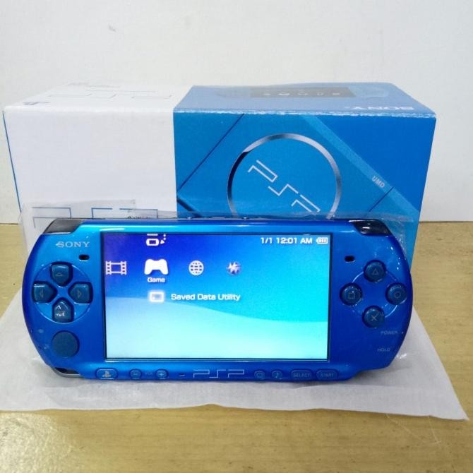 TERLARIS - Sony psp slim 3006 blue 128gb full game