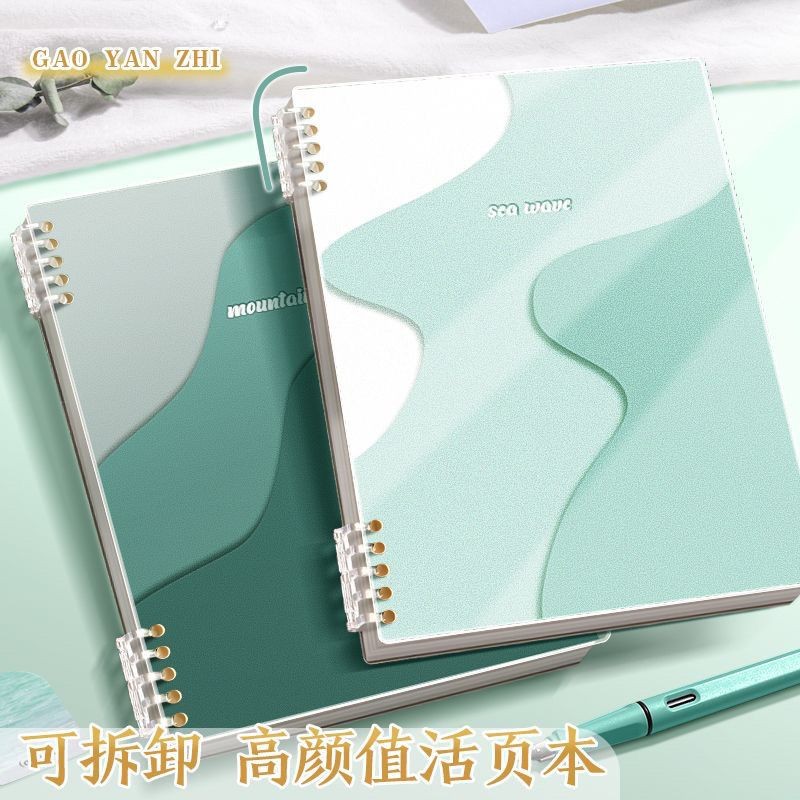 

Dipertebal B5Buku Catatan Loose-leaf yang Dapat Dilepas, Buku Spiral untuk Siswa Persiapan Ujian