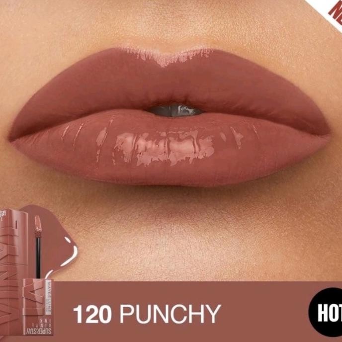 TERLARIS - Maybelline Superstay Vinyl Ink 120 Punchy