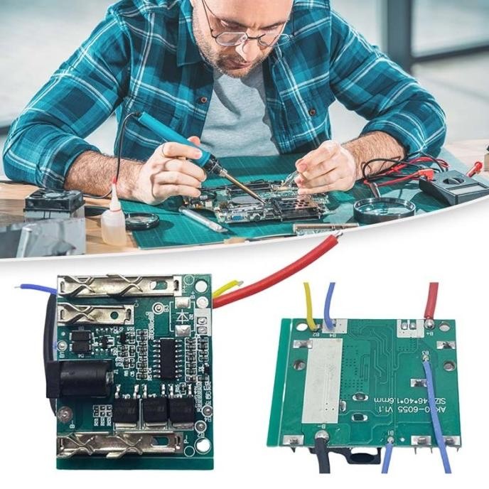 WGM - BMS 5S LXT BMS 5S KONEKTOR LXT PELINDUNG CIRCUIT BOARD BATERAI LITHIUM 1204T