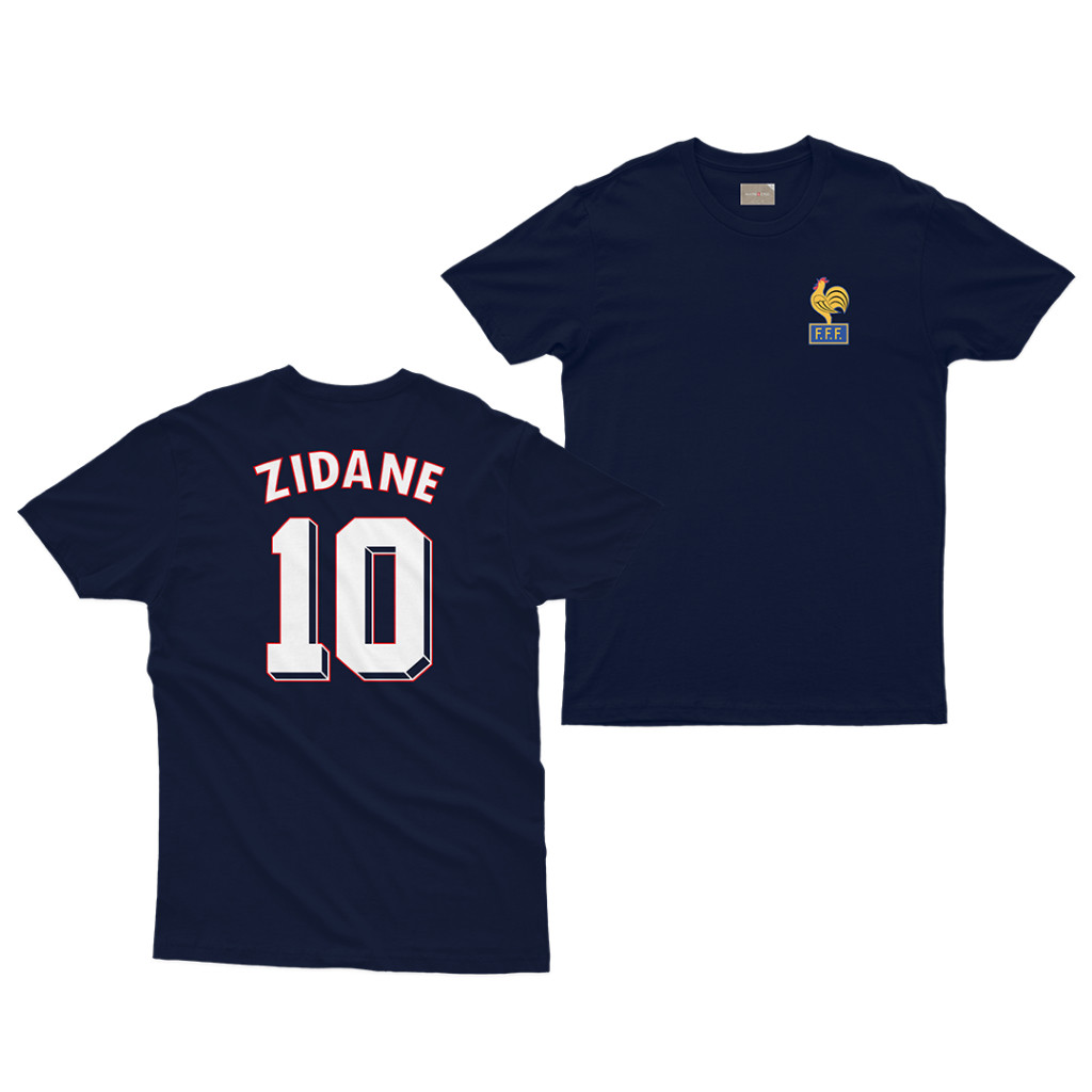 Marie & Cruz T-Shirt France Zidane World Cup 1998