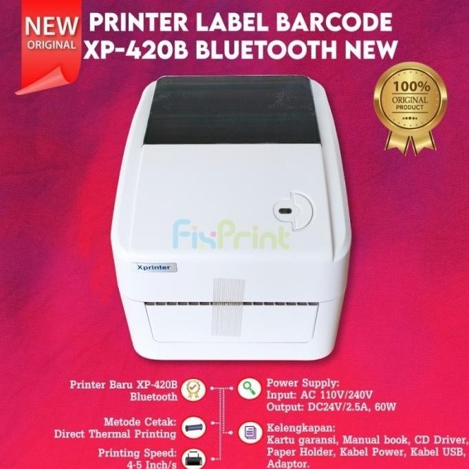 PRINTER THERMAL 80MM 100MM BLUETOOTH MP-80UBX AUTO CUTTER RESI STRUK PENGIRIMAN TOKOPEDIA ONLINE SHO