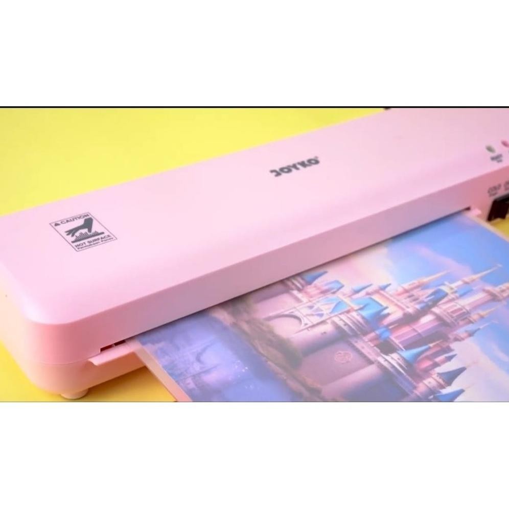 

wes-24 MESIN LAMINATING JOYKO LM 07CO A4 & F4 / COLORFULL LAMINATOR LOW WATT LM-07 CO Hemat