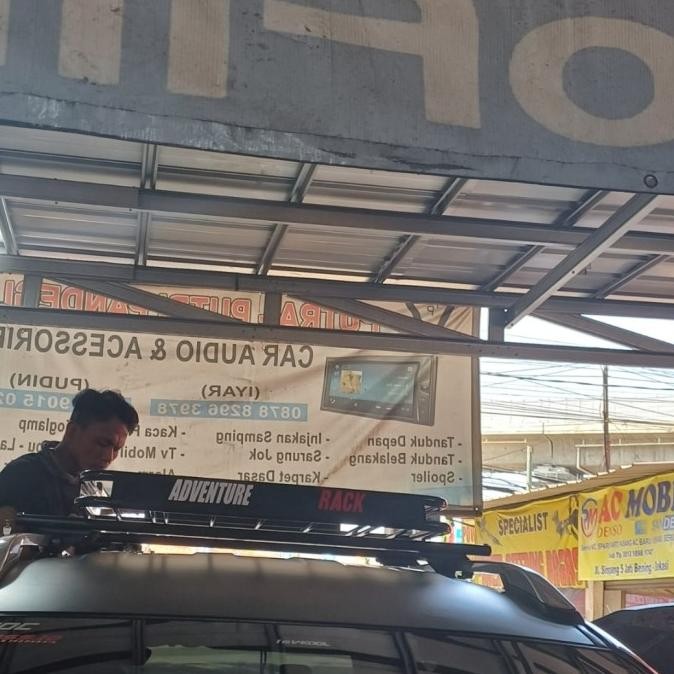 Roof Rack Bagasi Atas Mobil Daihatsu Terios Lama+Cross Bar Adventure Original Dan Terpercaya