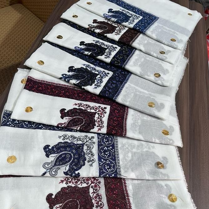 QUTROH YAMAN/IMAMAH HIJAZY/ GUTROH OMANI BORDIR  Syal