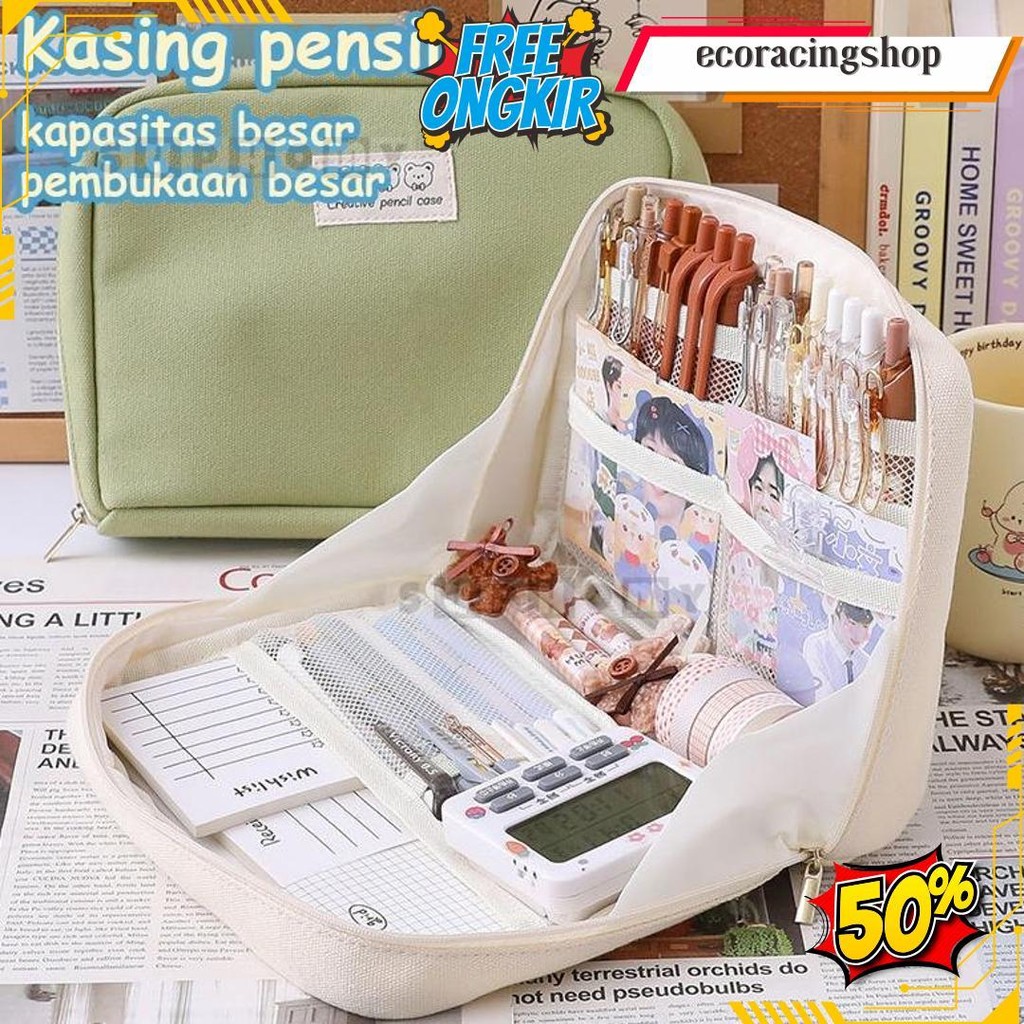 

Tempat Pensil Aesthetic Pencil Case Tas Penatempat Pencil Tas Pensil Kotak Pencil Tempat Alat Tulis 90 Kapasitas Besar Pembukaan Besar Termurah Banget