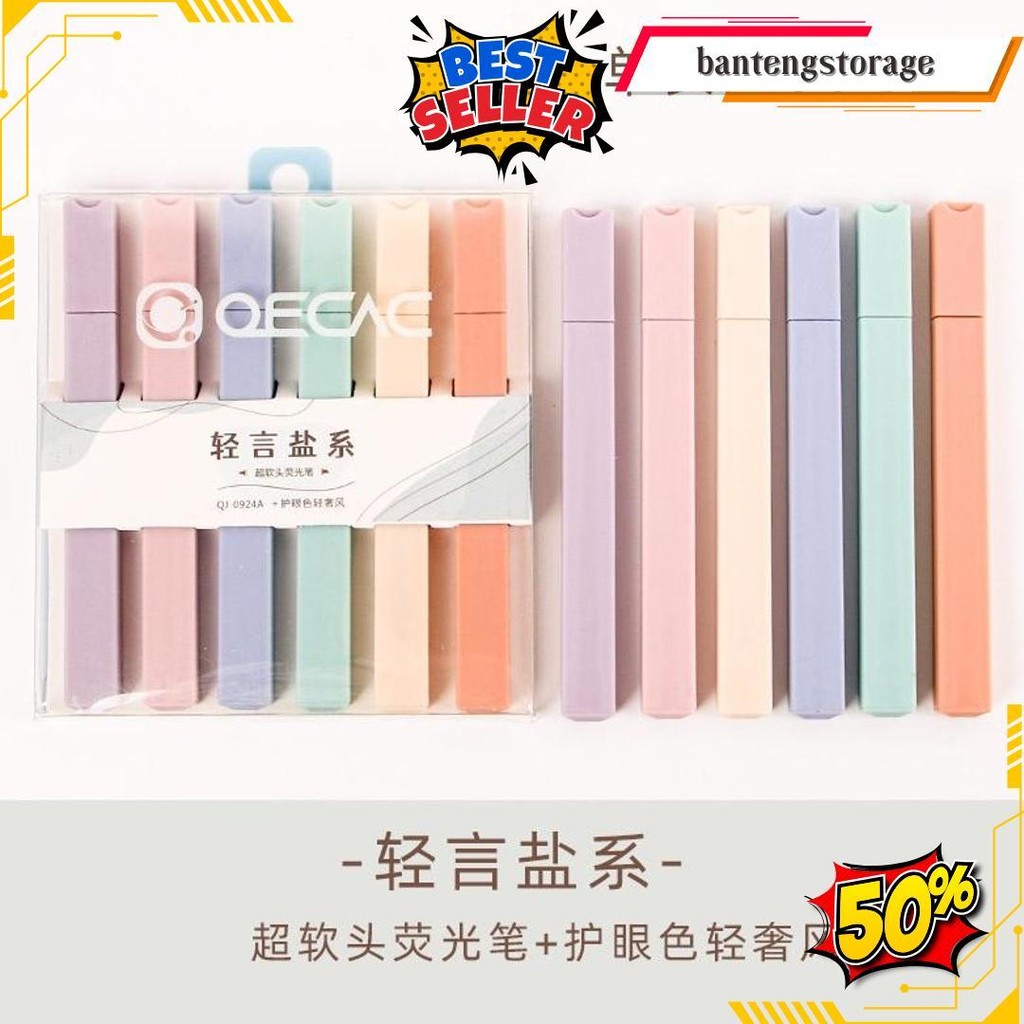 

(Ctshop1) Stabilo 6Pcs Kepala 2In1 / Kotak Spidol Highlighter Dua Sisi Warna Permen Macaron Untuk Stationery Sekolah / Kantor Gratis Ongkir