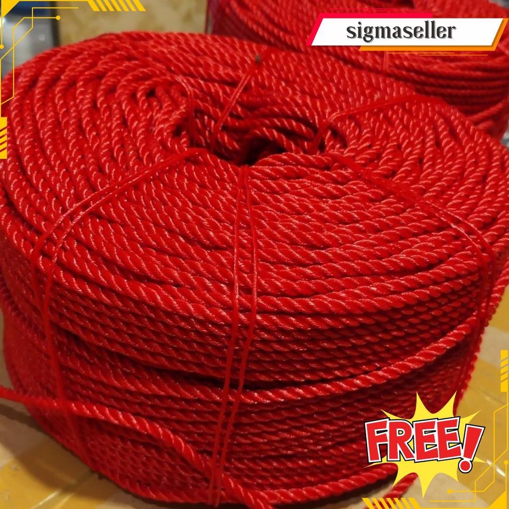 

Tali Tambang 2Mm Per Roll - Tali Tampar / Tali Layangan / Tali Pertanian - Tali Tenda Termurah Banget